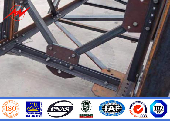 220KV ASTM A123 عمود إنارة شارع مجلفن 10 م حامل ضوء الشارع