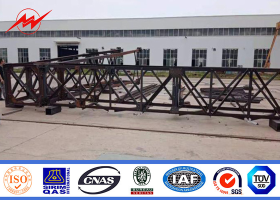 220KV ASTM A123 عمود إنارة شارع مجلفن 10 م حامل ضوء الشارع