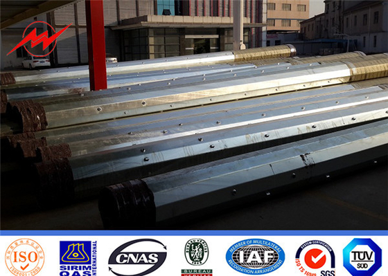 35ft 3mm سميكة القطب الصلب المجلفن نيا القياسية