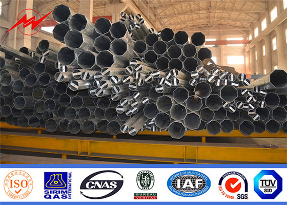 قطب الطاقة الفولاذي 35FT مع مقاومة الظروف السلبية والأبعاد الدقيقة