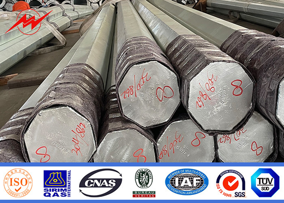 القطب الصلب المجلفن التوزيع 30FT 9150mm 3.0mm سمك