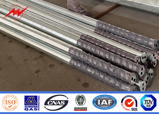 القطب الصلب المجلفن التوزيع 30FT 9150mm 3.0mm سمك