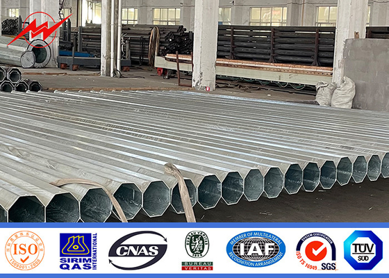 35kv 38kv ناقل الكهرباء متعدد الزوايا قطب الطاقة من الفولاذ