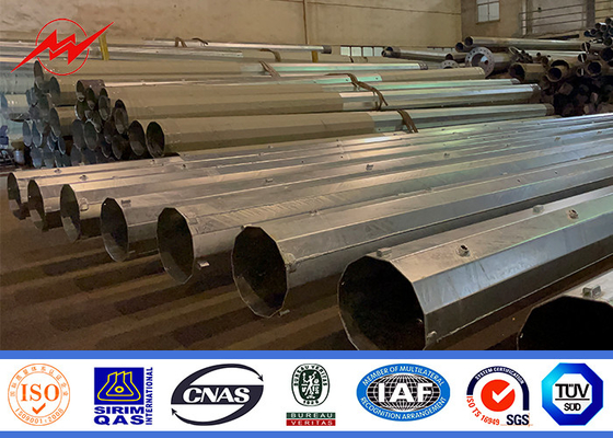 60ft الصلب المغلفة الأنبوبية الاستخدامات الطاقة القطب الطاقة المعدنية التلسكوبية