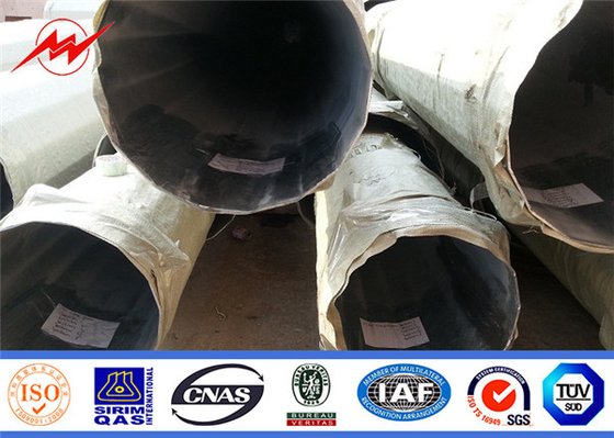 18 متر قطب الاستخدام الفولاذي ل 33kV برج خطوط النقل