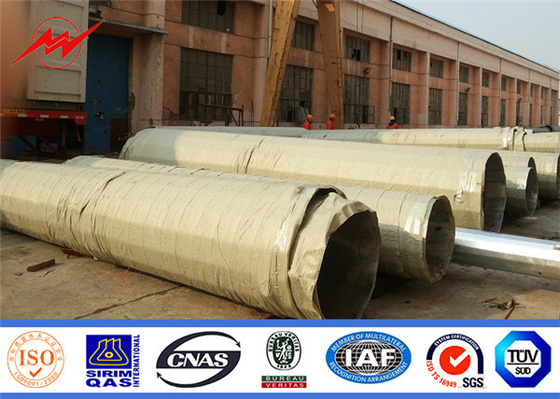 40ft الصلب المجلفن المنفعة القطب الساخنة تراجع خط نقل الطاقة الكهربائية